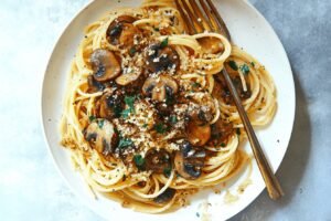 Brown Butter Mushroom Pasta Recipe