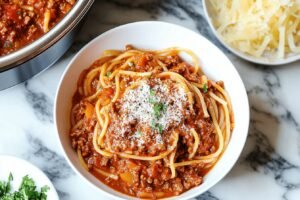 Instant Pot Bolognese Sauce Recipe Easy