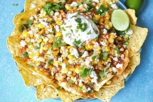 Mexican Street Corn Nachos Recipe