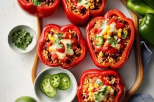 Vegetarian Stuffed Peppers Recipe