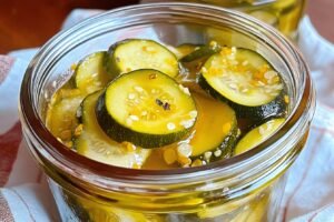 Bread and Butter Zucchini Pickles Recipe