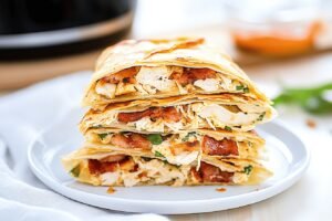 Chicken Bacon Ranch Crunchwrap Air Fryer Recipe
