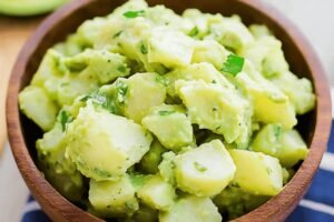 Creamy Avocado Potato Salad Recipe