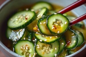 Easy Asian Cucumber Salad Recipe