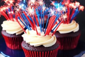 Fireworks Cupcakes Recipe for Celebrations