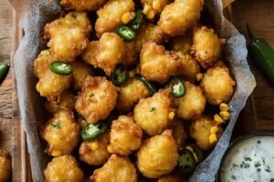Jalapeño Corn Nuggets Recipe for Spicy Snack Lovers