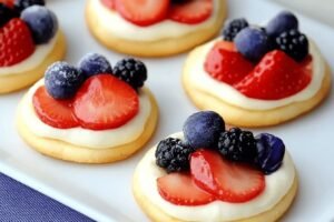 Mini Fruit Pizzas Recipe for a Delicious Dessert