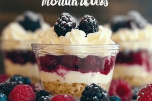 Mixed Berry Mini Trifles Recipe for Dessert Lovers