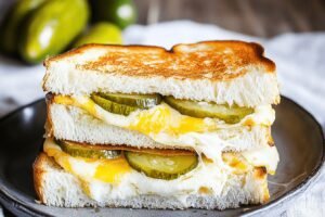 Pickle Grilled Cheese Sandwich Recipe