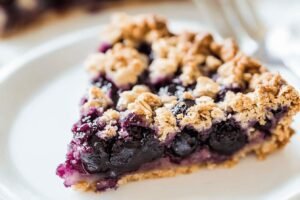 Blueberry Oatmeal Crumble Bars Recipe