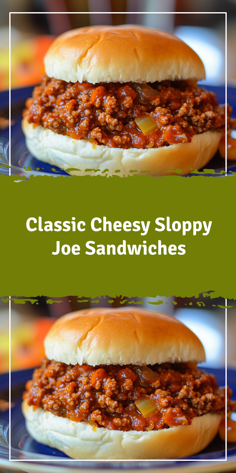 Classic Sloppy Joe Sandwiches
