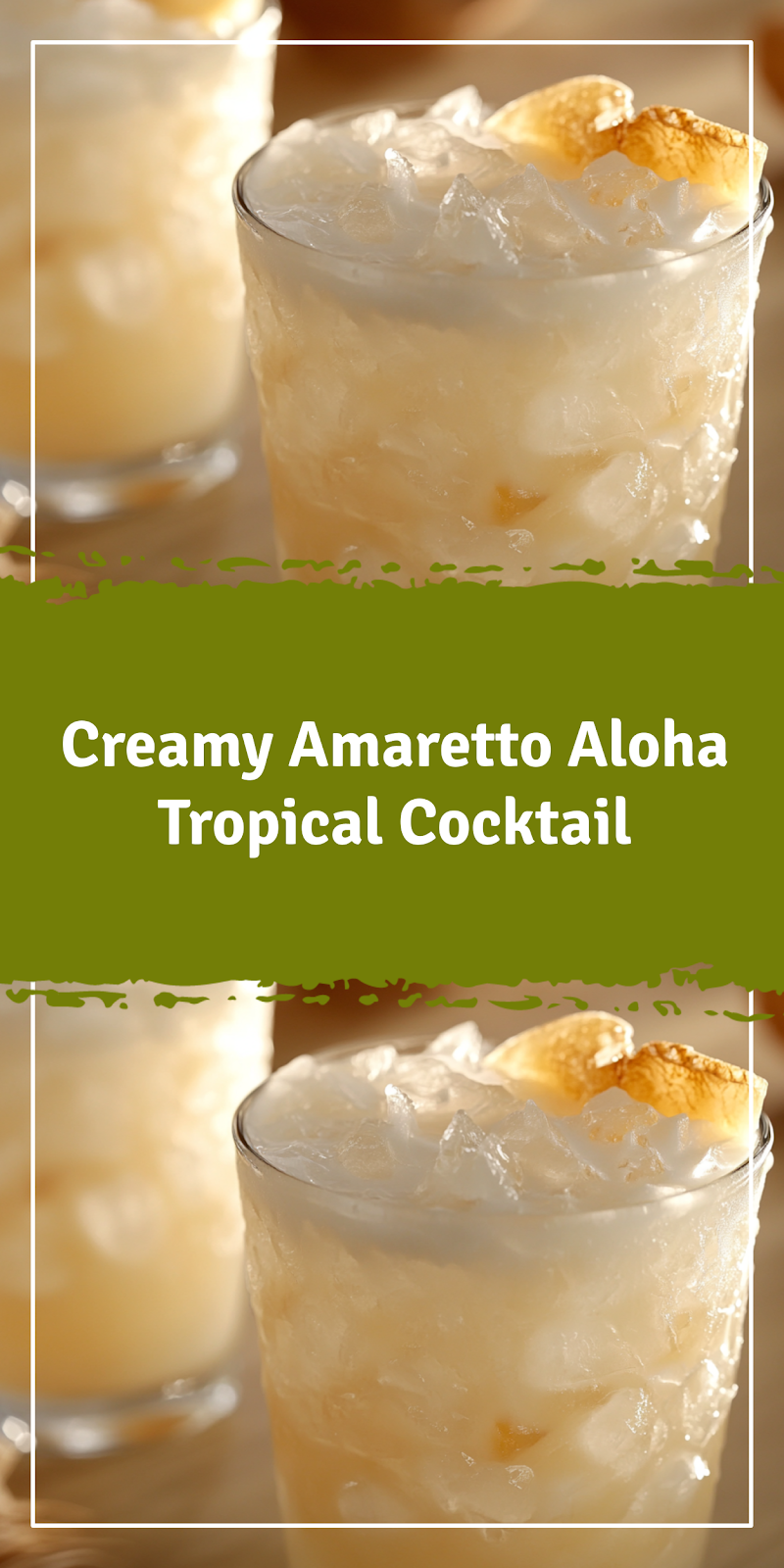 Amaretto Aloha Cocktail