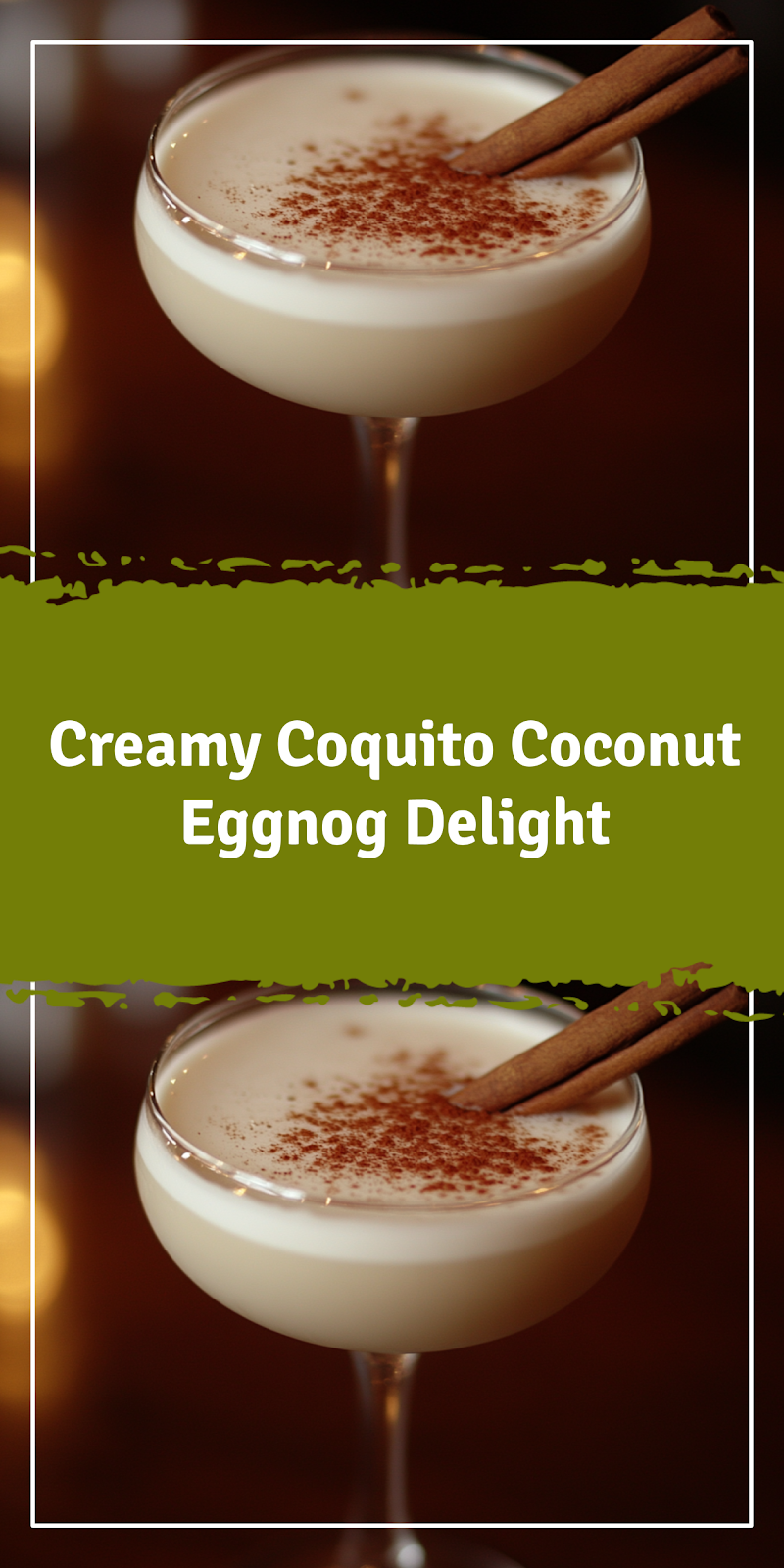 Coquito Coconut Eggnog