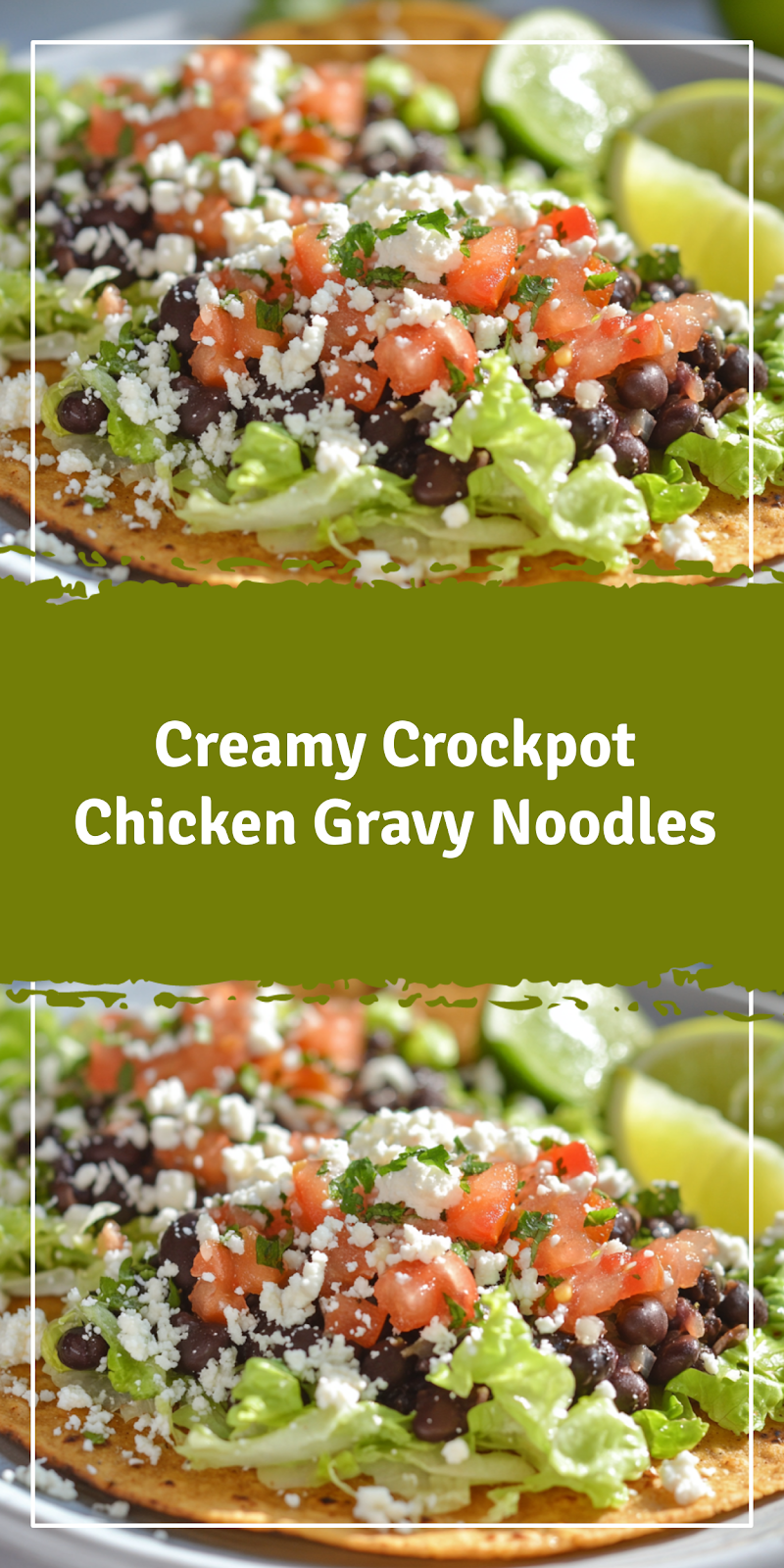 Crockpot Chicken with Gravy Noodles