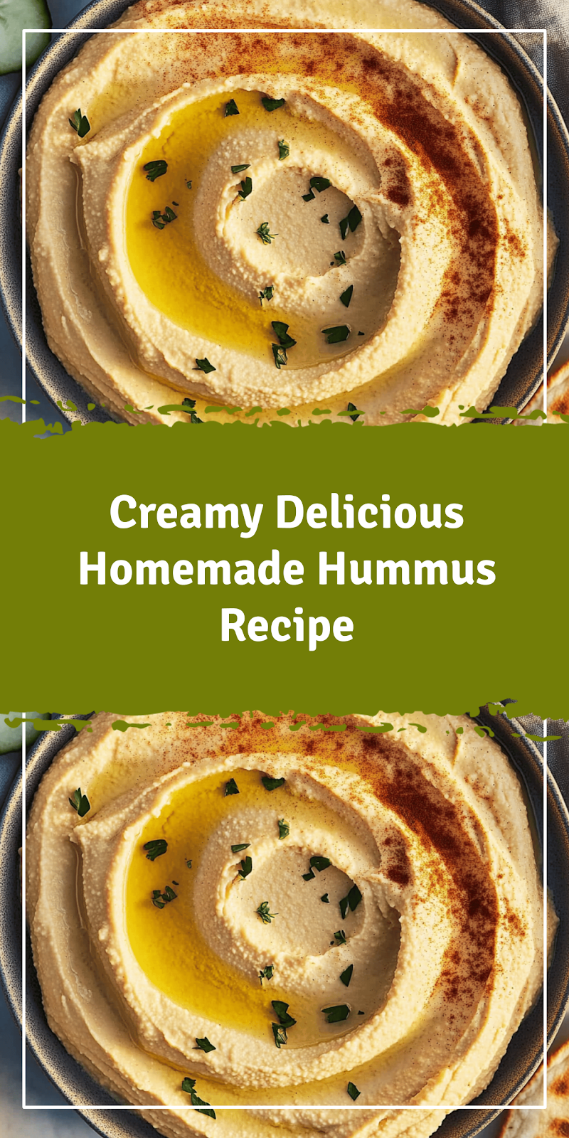 Creamy Homemade Hummus Recipe Made Easy