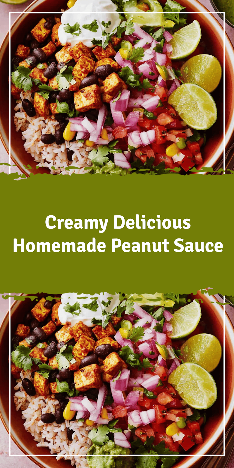 Creamy Homemade Peanut Sauce Recipe