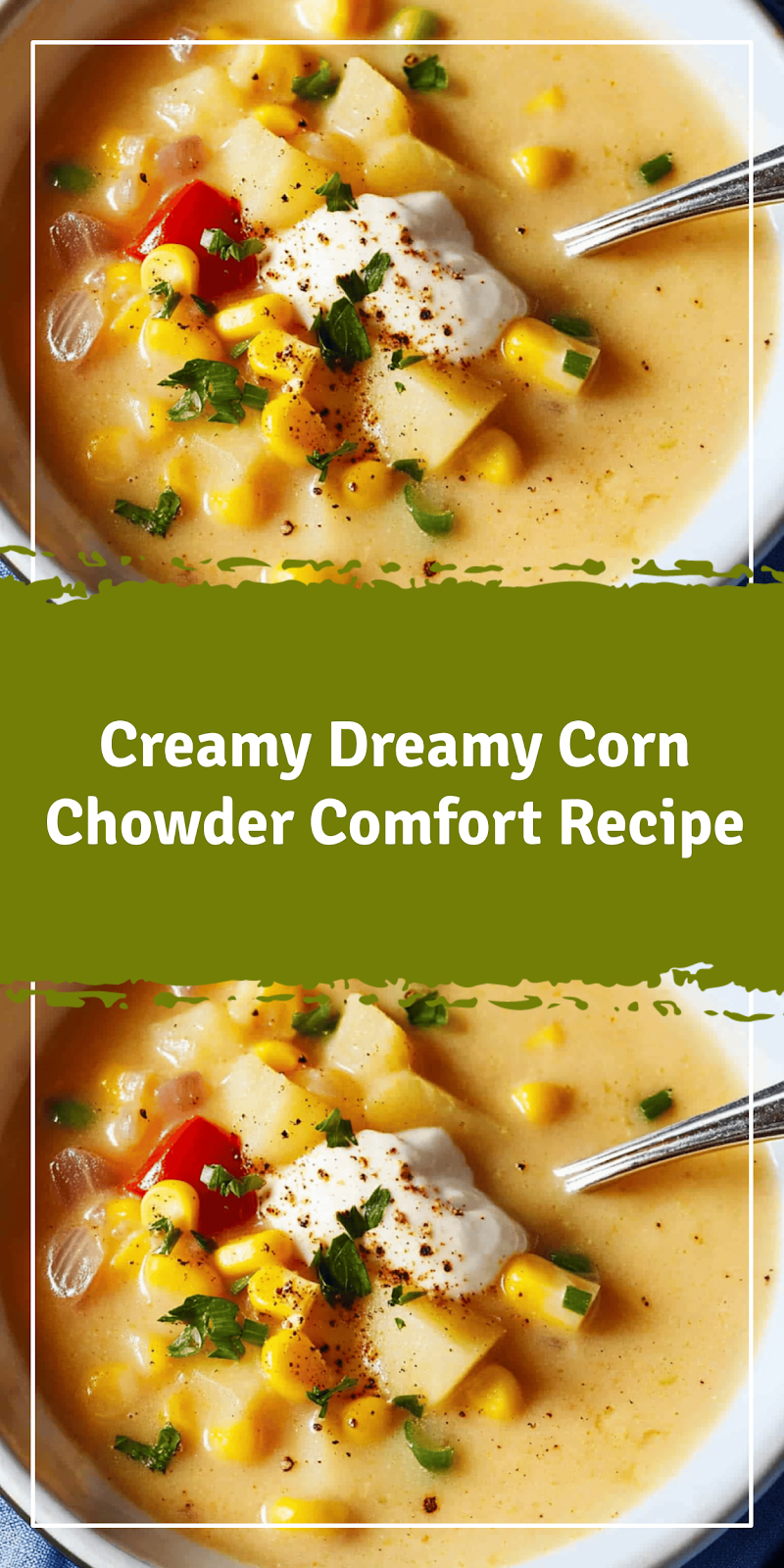 Creamy Corn Chowder Recipe for Comforting Meals