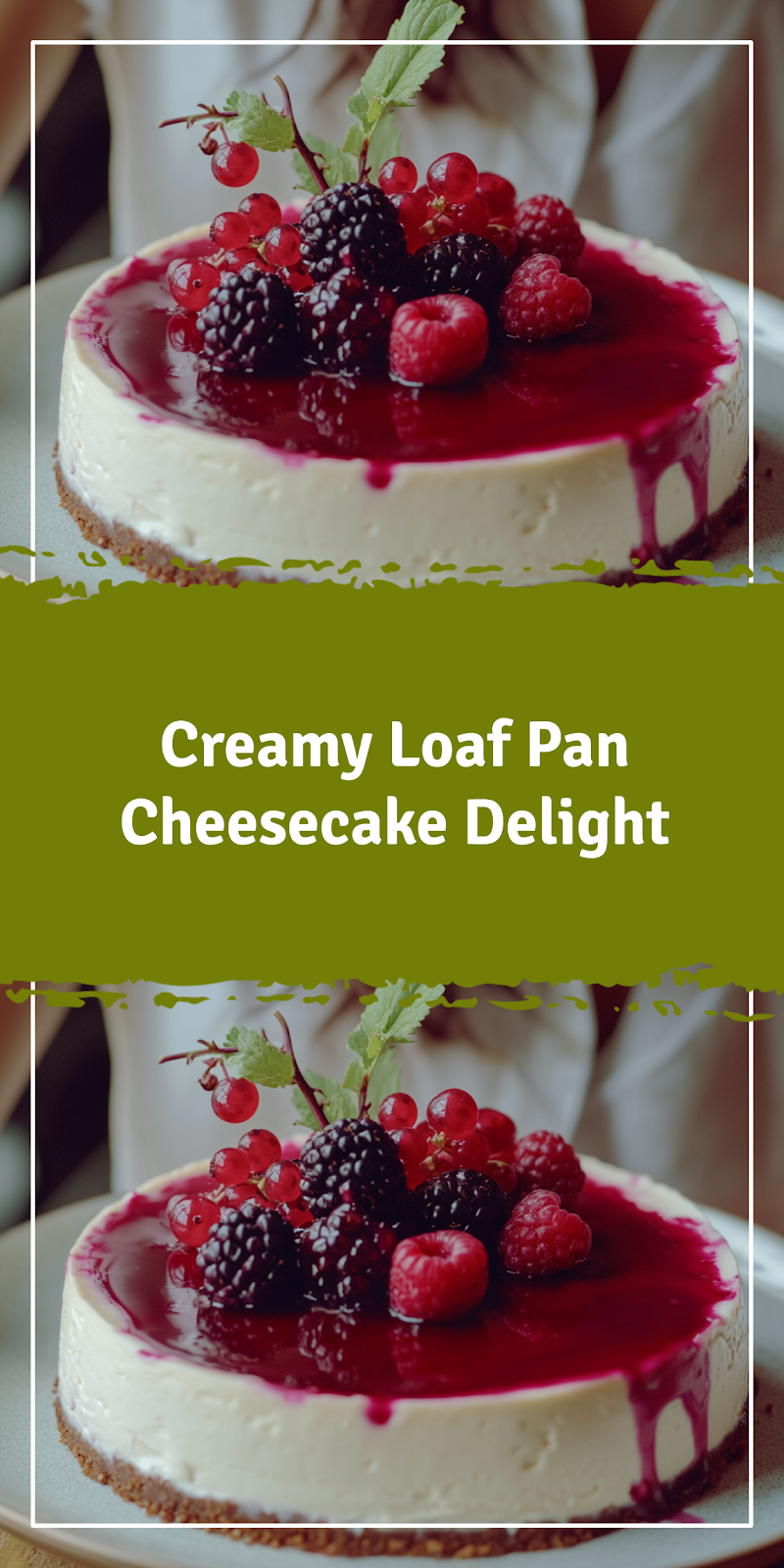 Loaf Pan Cheesecake Recipe