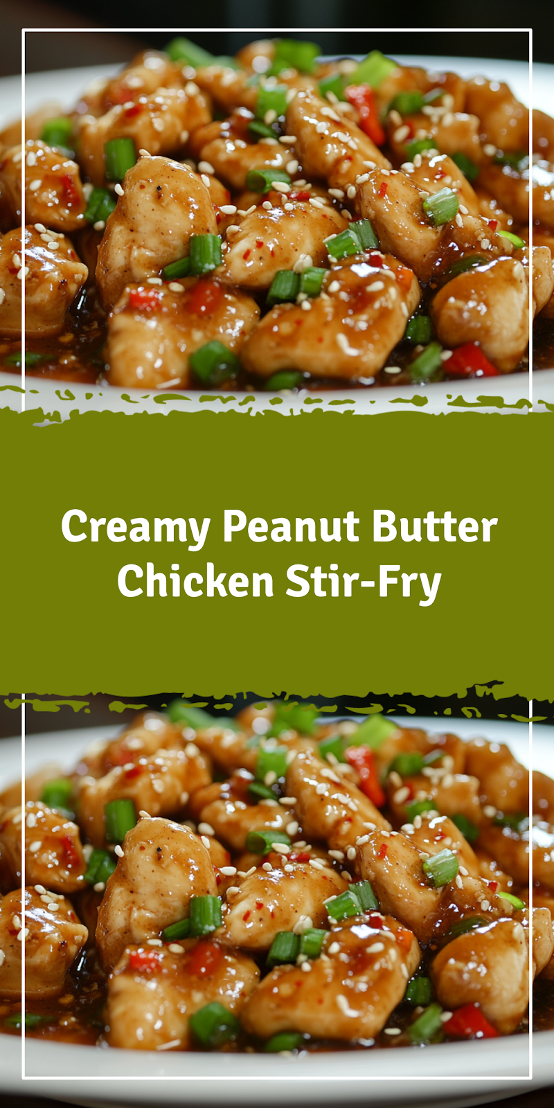 Peanut Butter Chicken Stir-Fry