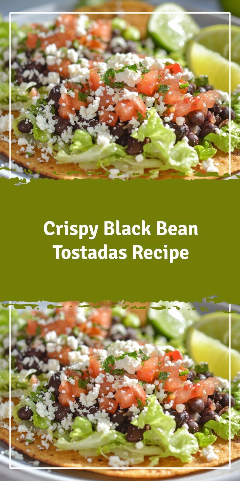 Black Bean Tostadas Recipe