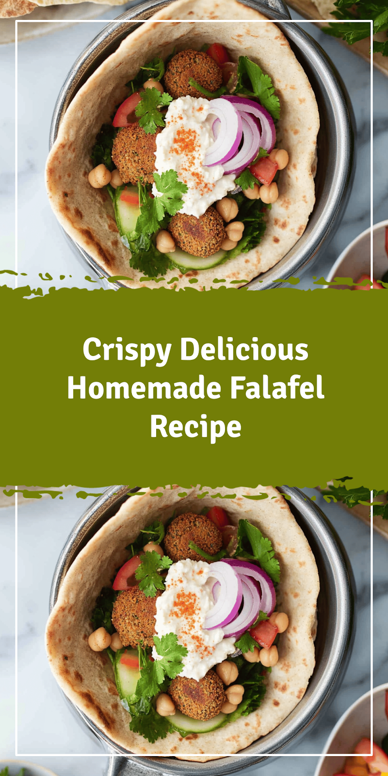Crispy Homemade Falafel Recipe