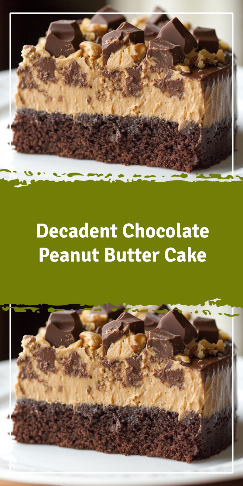 Chocolate Peanut Butter Cake
