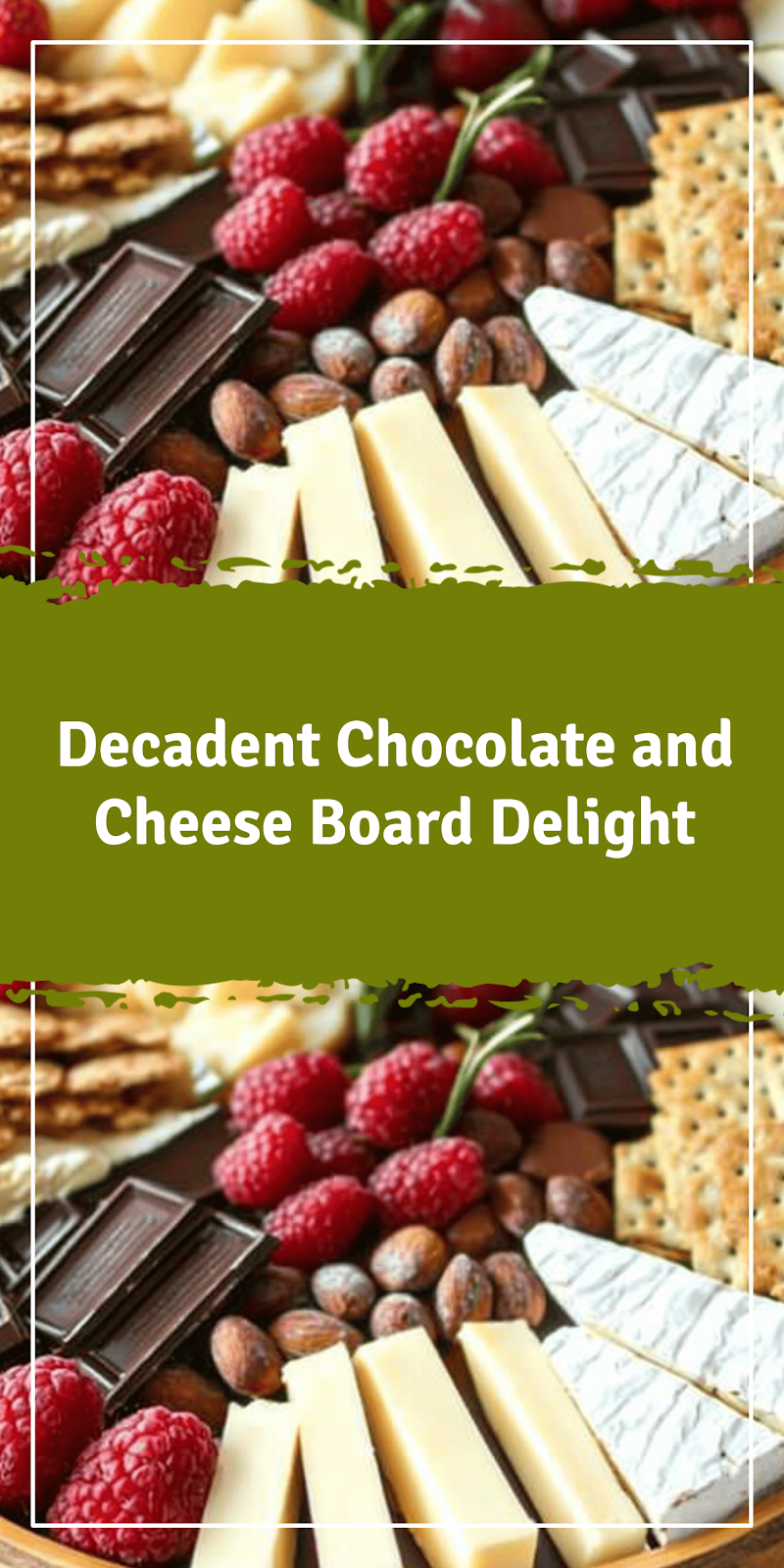 Chocolate and Cheese Board for Perfect Entertaining