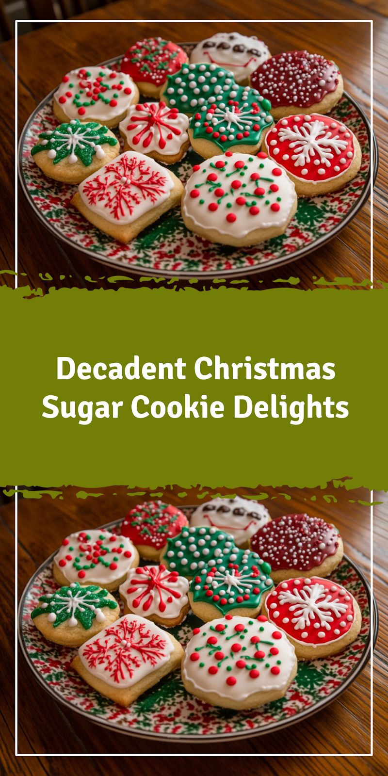 Christmas Sugar Cookies