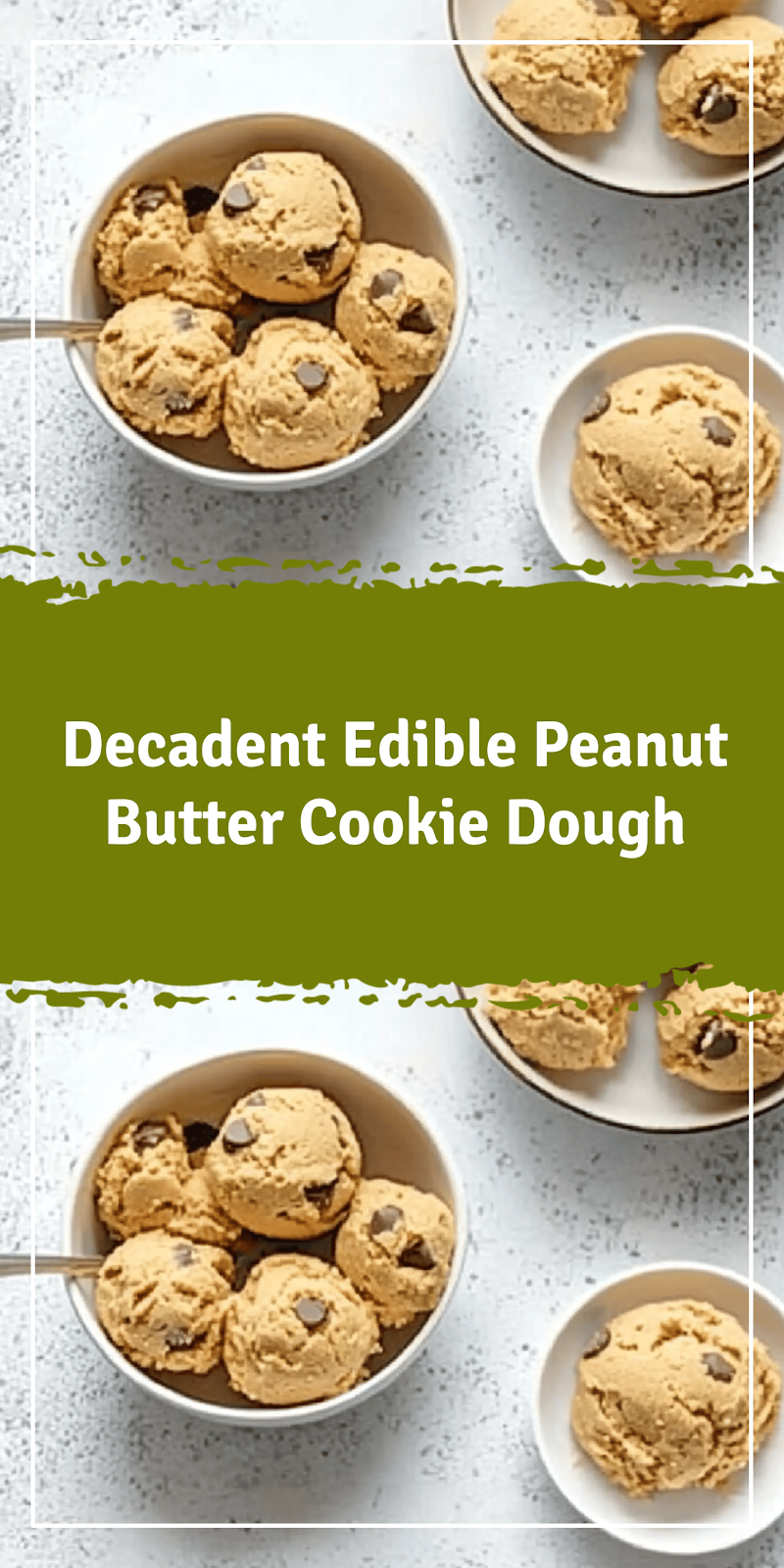 Edible Peanut Butter Cookie Dough Recipe