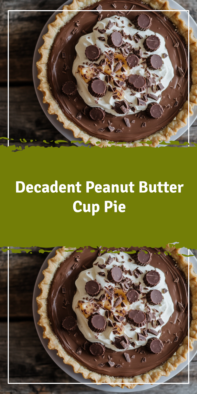 Peanut Butter Cup Pie
