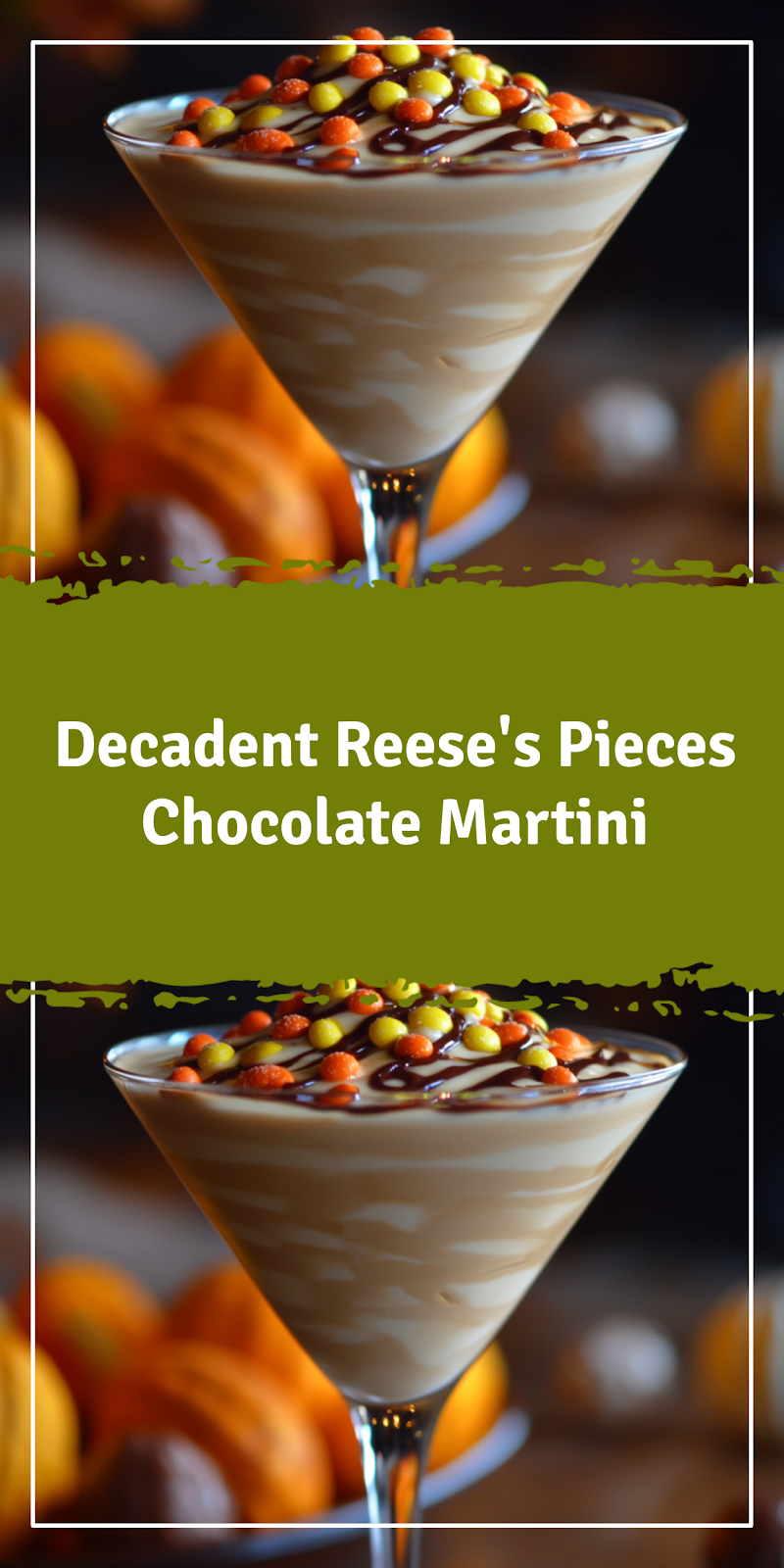 Reese's Pieces Martini