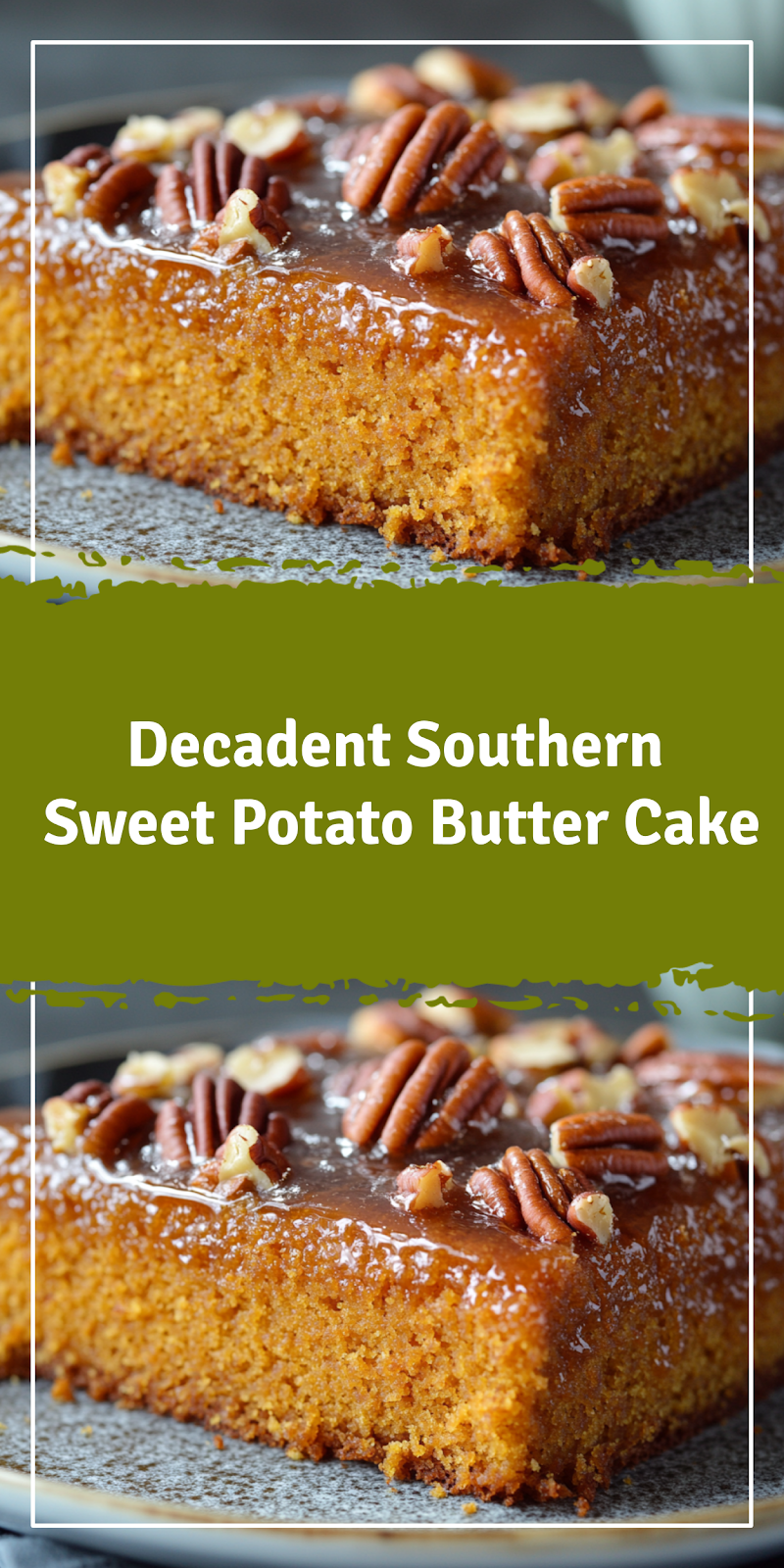 Southern Sweet Potato Butter Cake