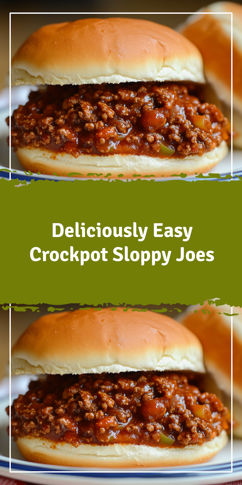 Crockpot Sloppy Joes Recipe
