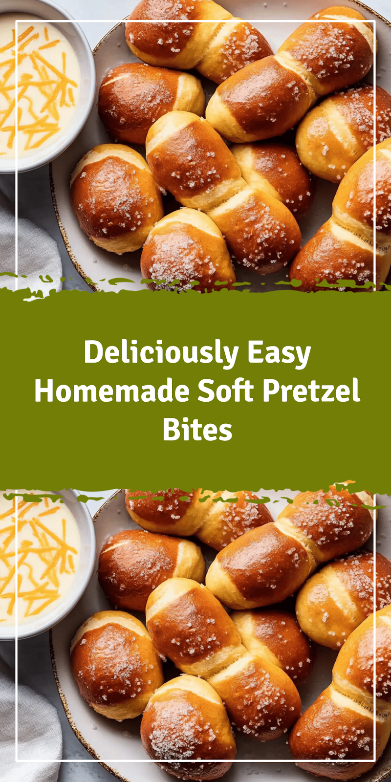 Easy Homemade Soft Pretzel Bites Recipe