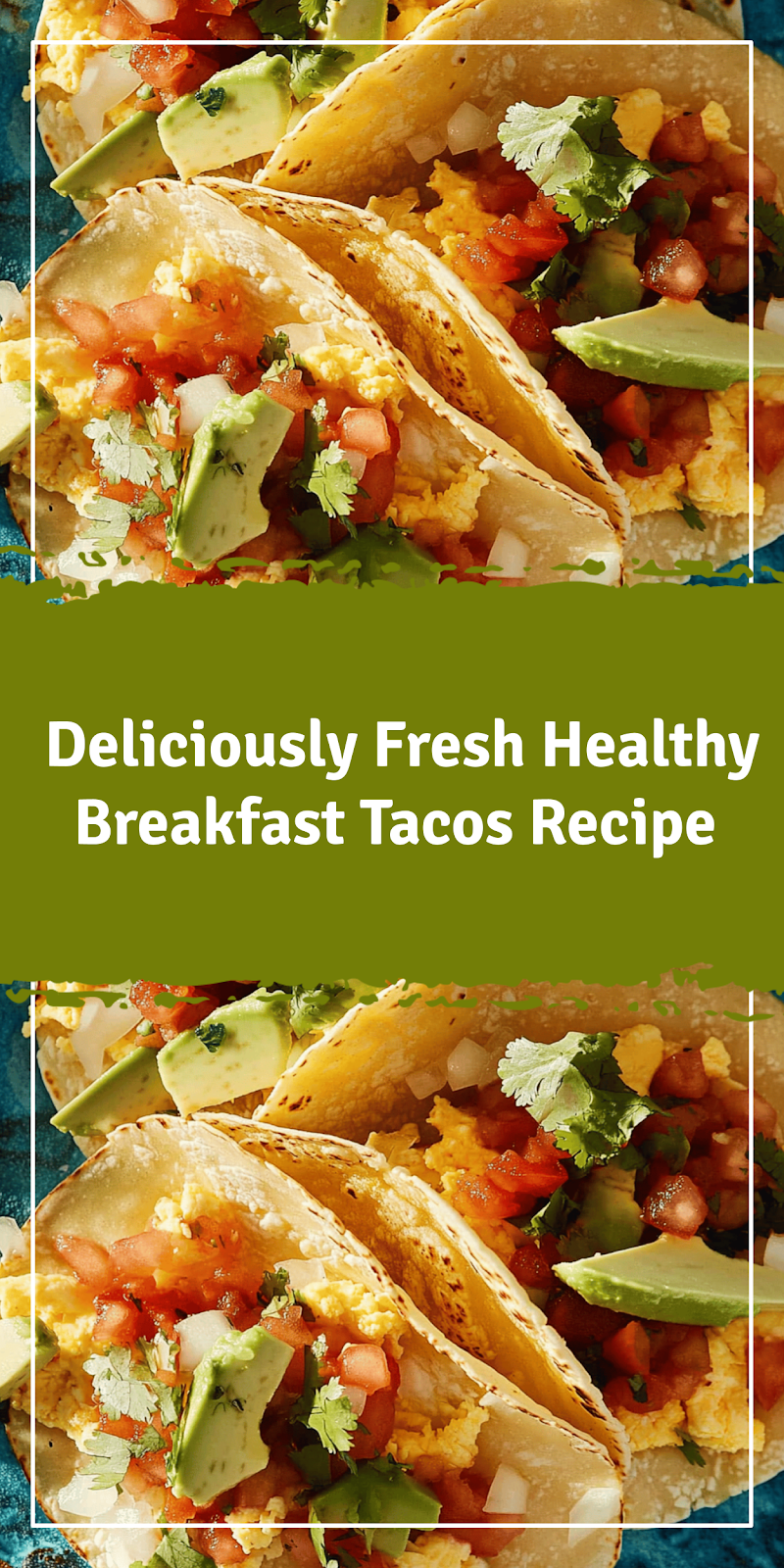 Healthy Breakfast Tacos Recipe for a Fresh Start