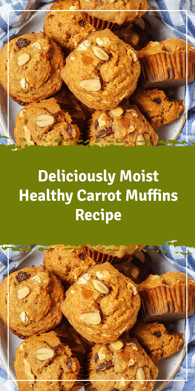Delicious Healthy Carrot Muffins Recipe