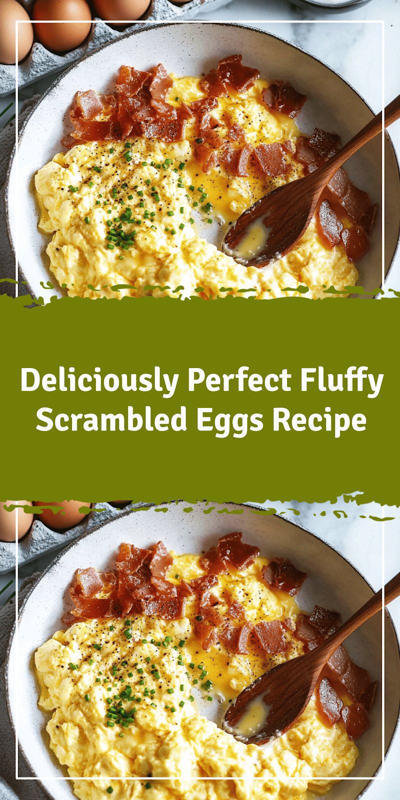 Perfectly Fluffy Scrambled Eggs Recipe