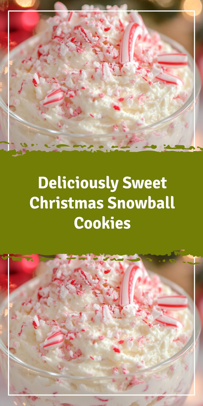 Christmas Snowball Cookies