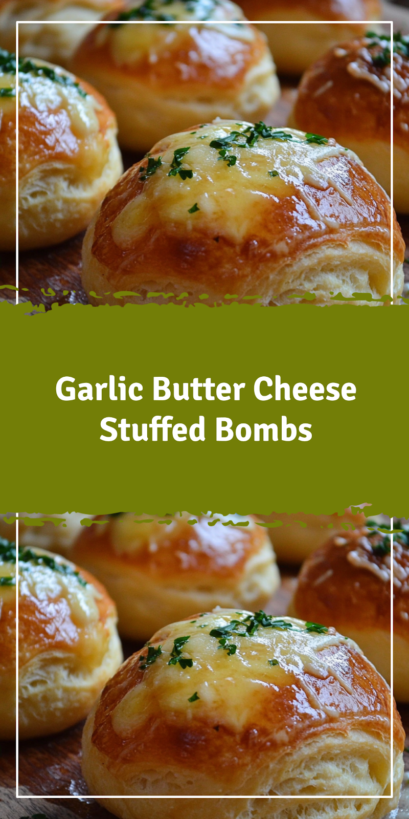 Garlic Butter Cheese Bombs