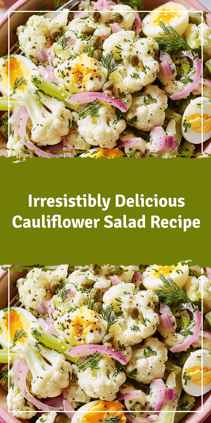 Delicious Cauliflower Salad Recipe for Every Occasion