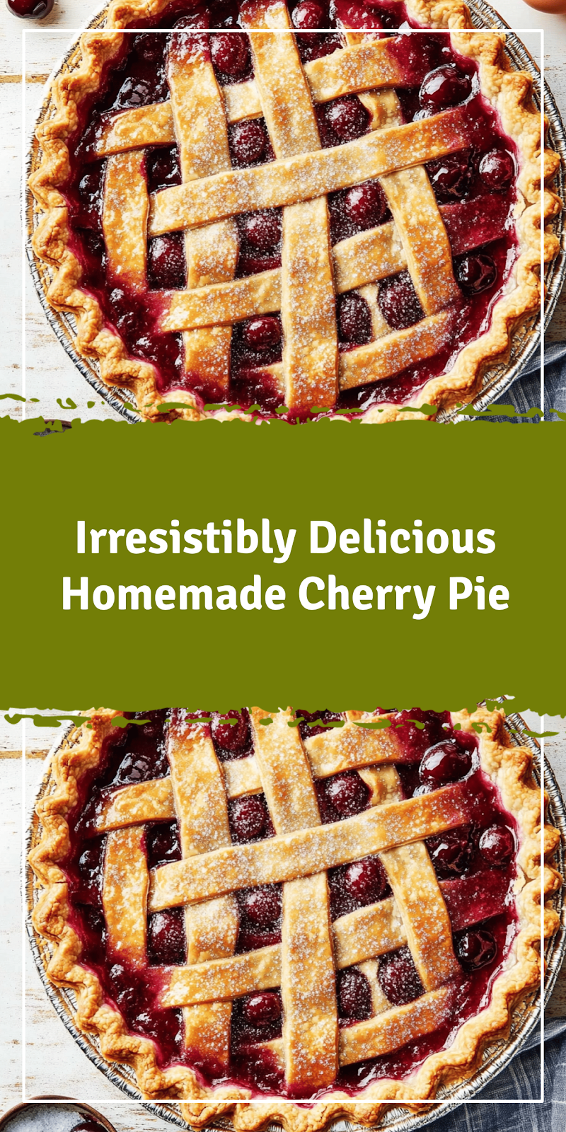 Delicious Homemade Cherry Pie Recipe