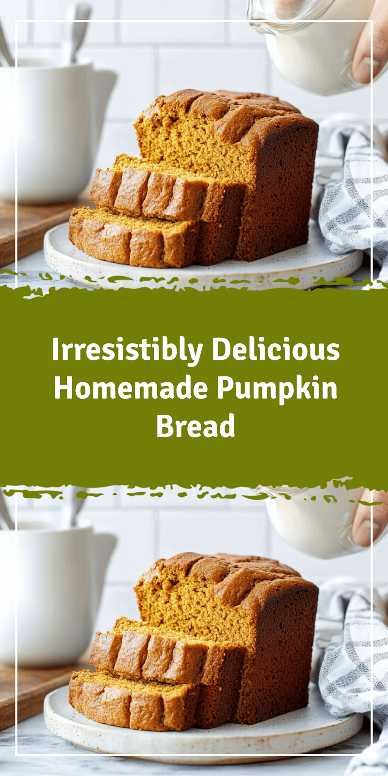 Delicious Homemade Pumpkin Bread Recipe