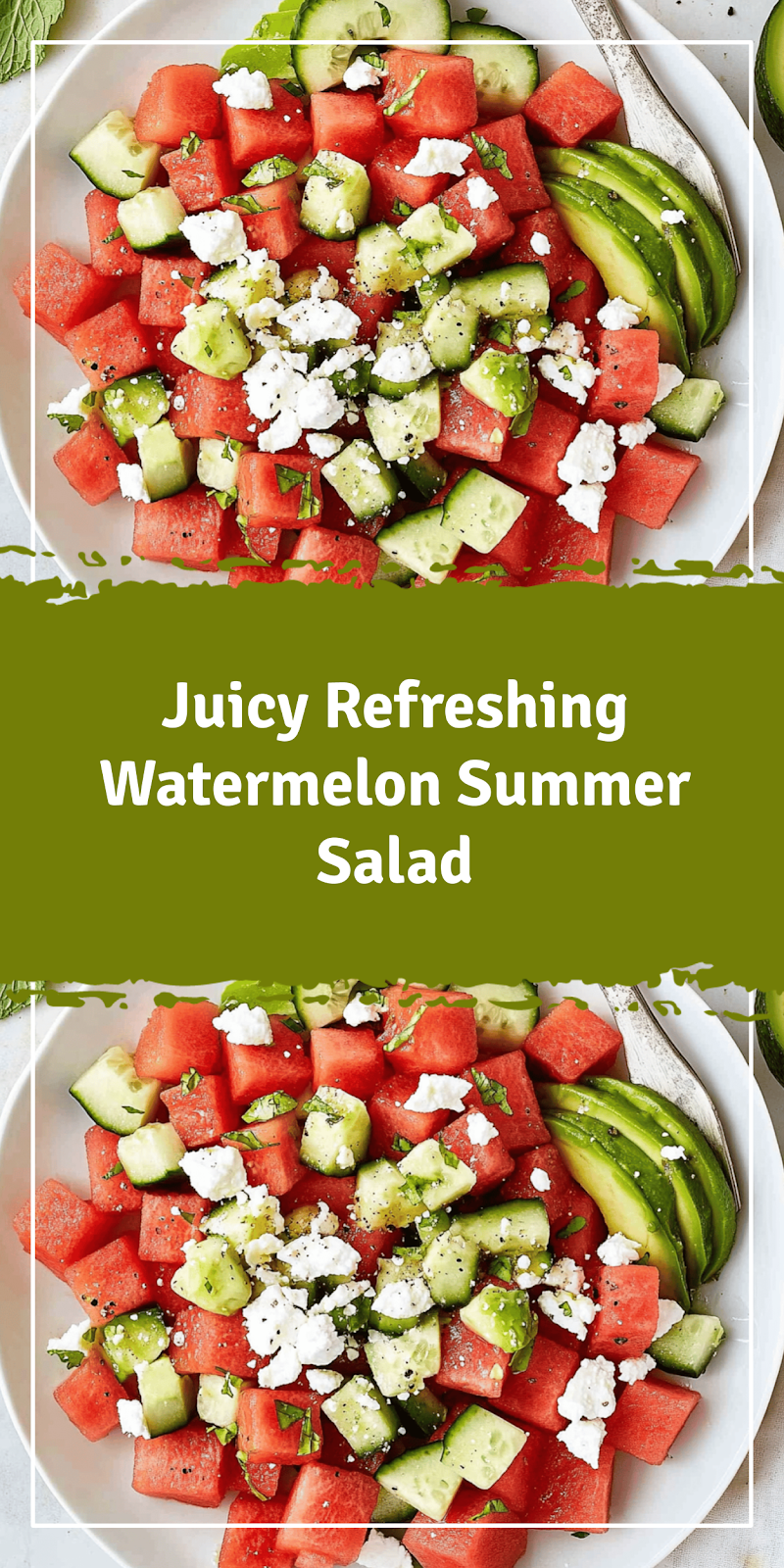 Refreshing Watermelon Salad for Summer Enjoyment