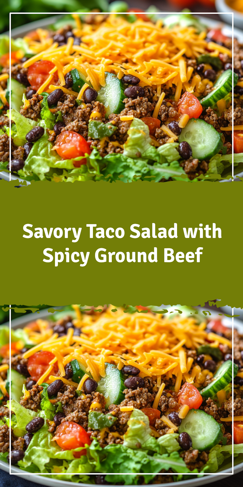 Taco Salad with Ground Beef