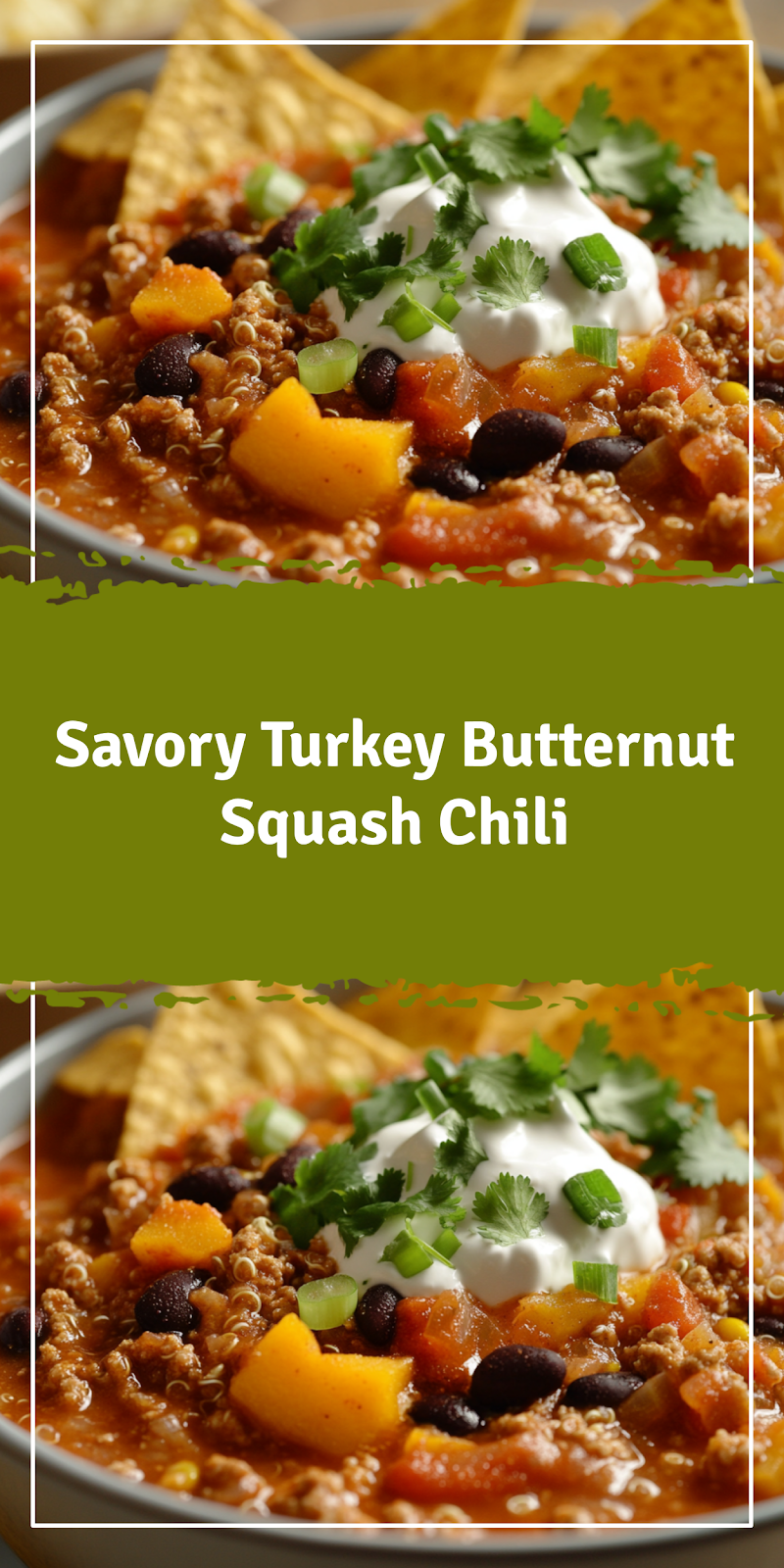 Turkey Butternut Squash Chili