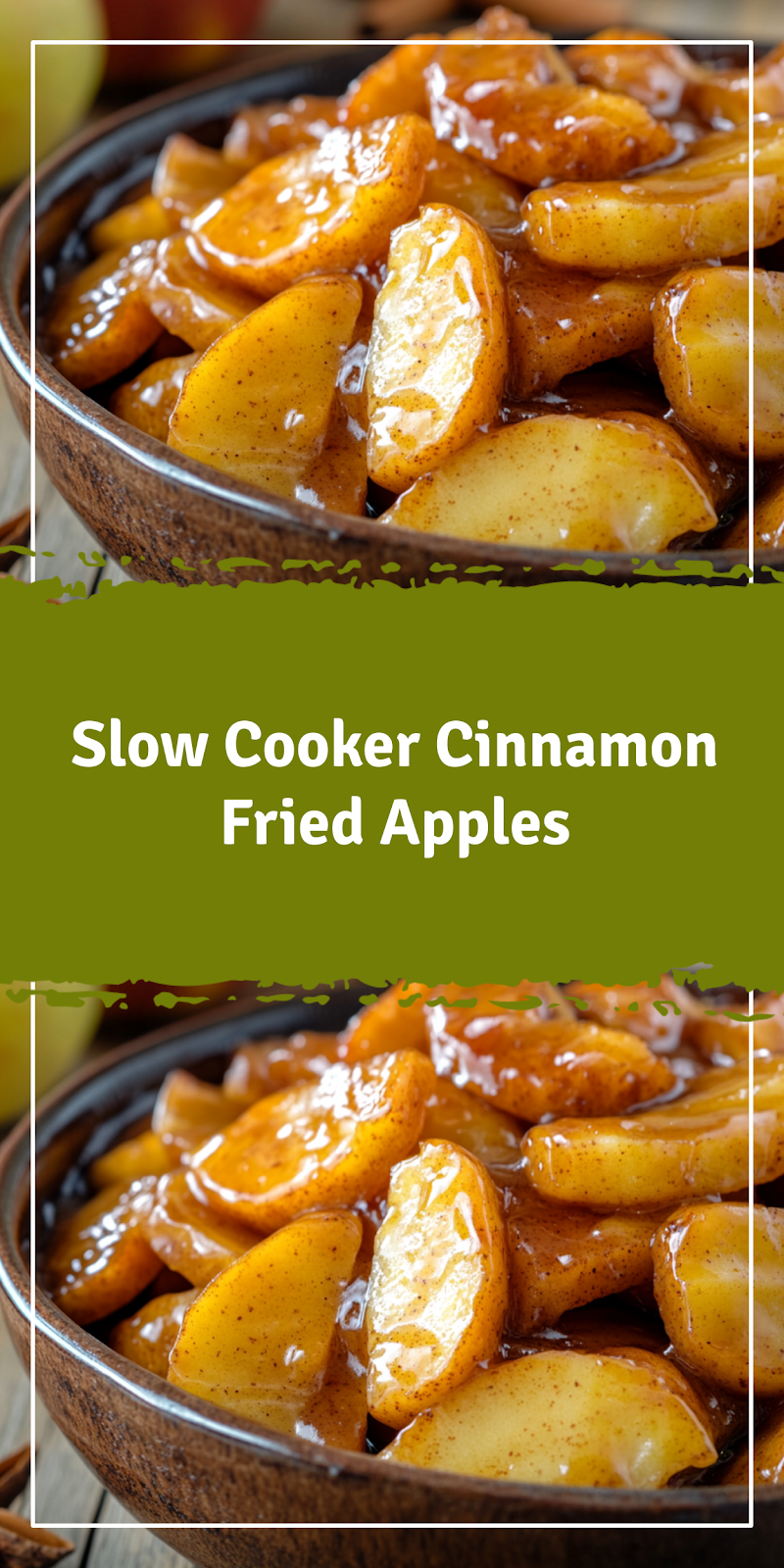 Slow Cooker Fried Apples