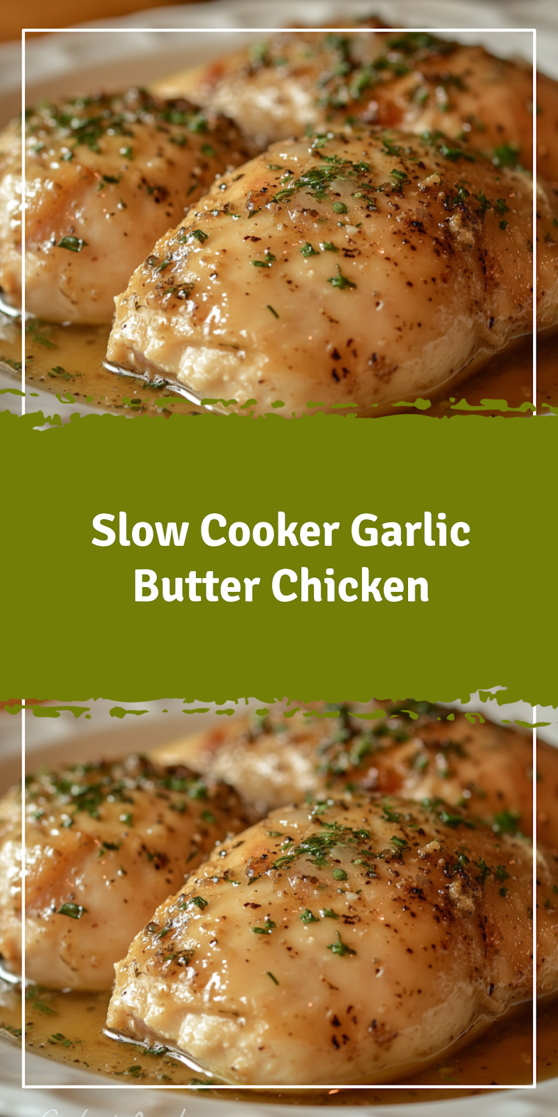 Slow Cooker Garlic Chicken