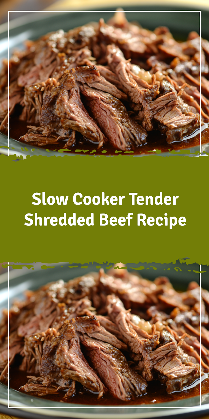 Slow Cooker Shredded Beef Recipe