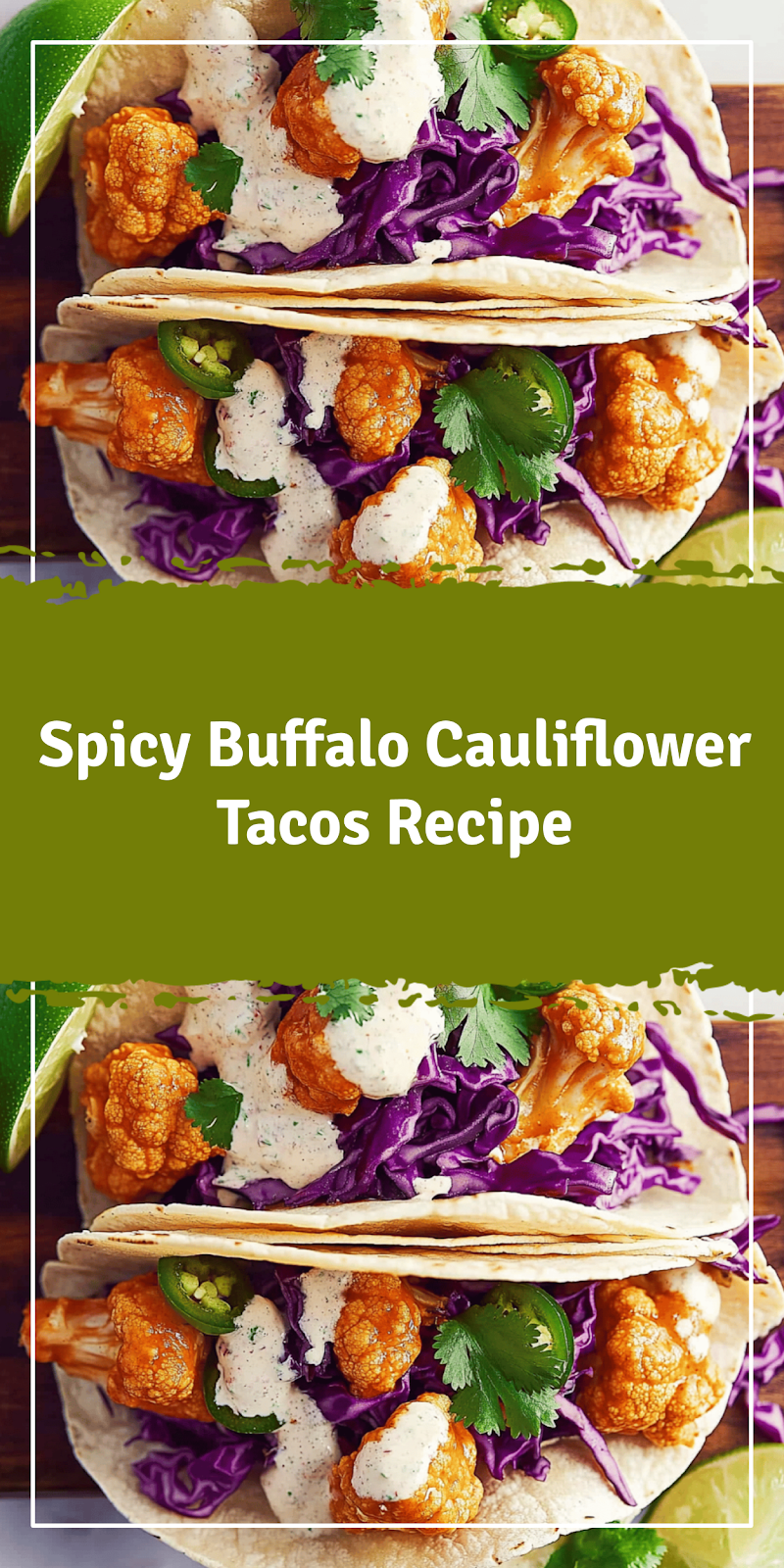 Buffalo Cauliflower Tacos Recipe