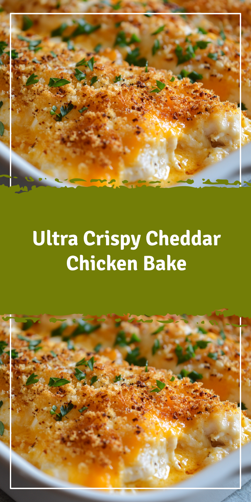 Crispy Cheddar Chicken Bake